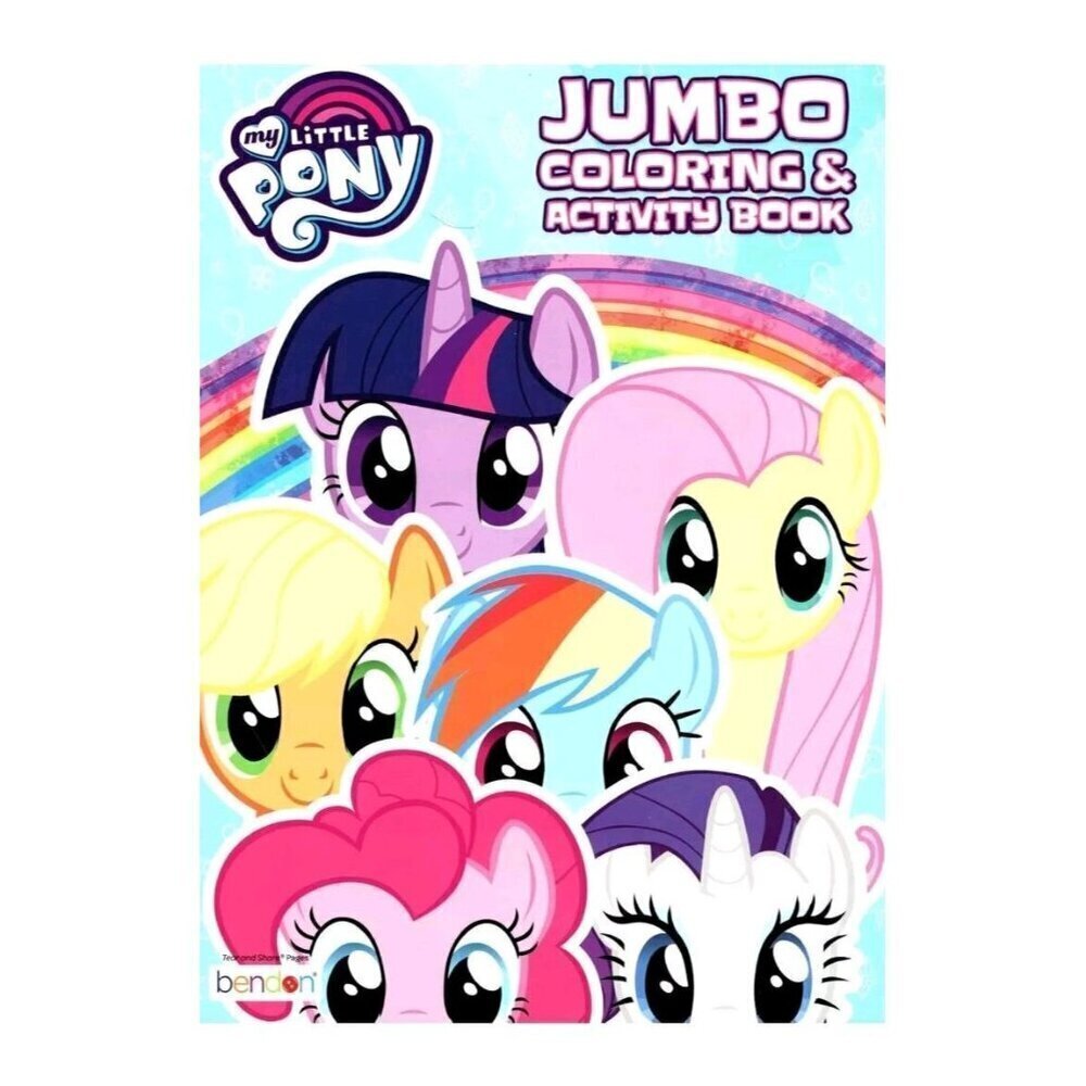 My Little Pony Coloring & Activity Kids Book: 80 Pages